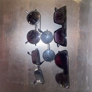 Stylish Black Sunglasses Set